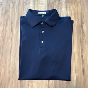 Peter Millar Navy Polo- Mens
